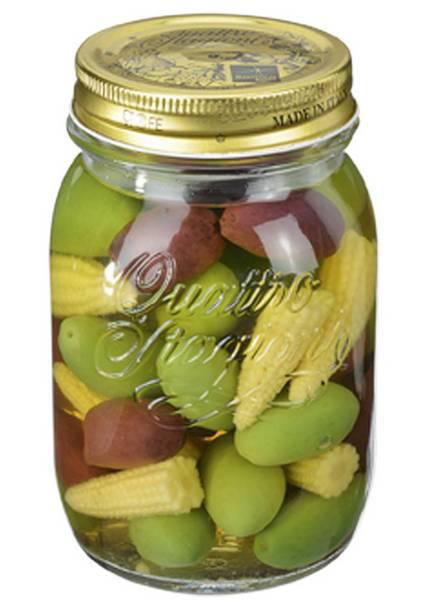 Bormioli Rocco Quattro Stagioni befőttes üveg tetővel, 0,5 liter,  119321