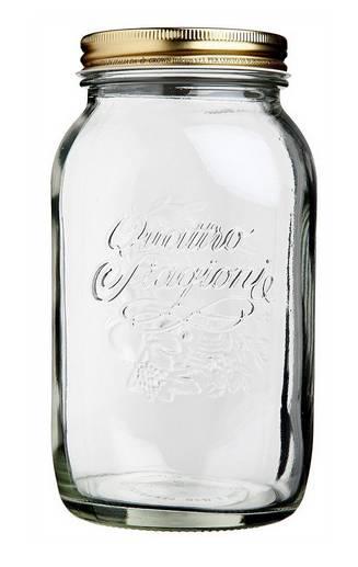 Bormioli Rocco Quattro Stagioni befőttes üveg tetővel, 1,5 liter, 119324