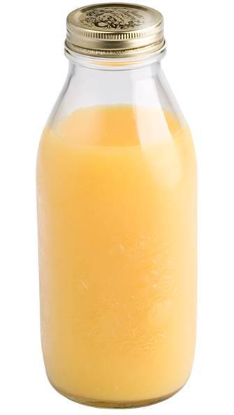 Bormioli Rocco Quattro Stagioni tároló üveg tetővel, gyümülcsléhez, 1 liter, 119026