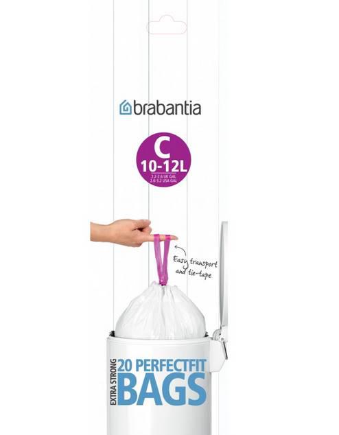 BRABANTA szemeteszsák, 10-12 liter, 20 db, /C/, 245343