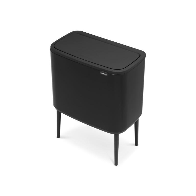 BRABANTIA BO TOUCH BIN patentos szemetes 36l  MATT BLACK, fekete, 315824