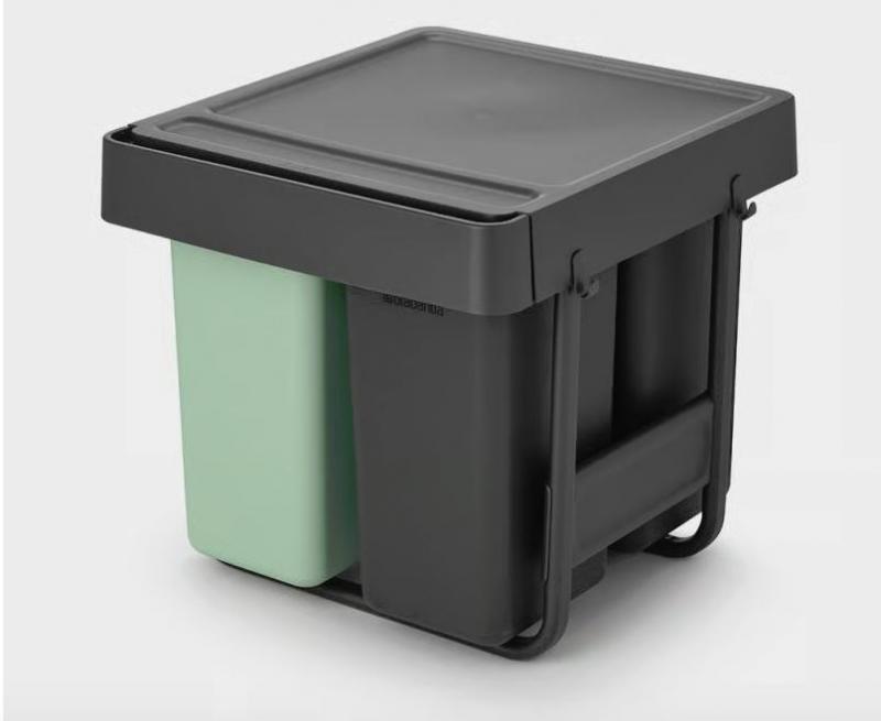Brabantia Built in Bin Sort Go beépíthető szemetes 10+10+20L, 232541