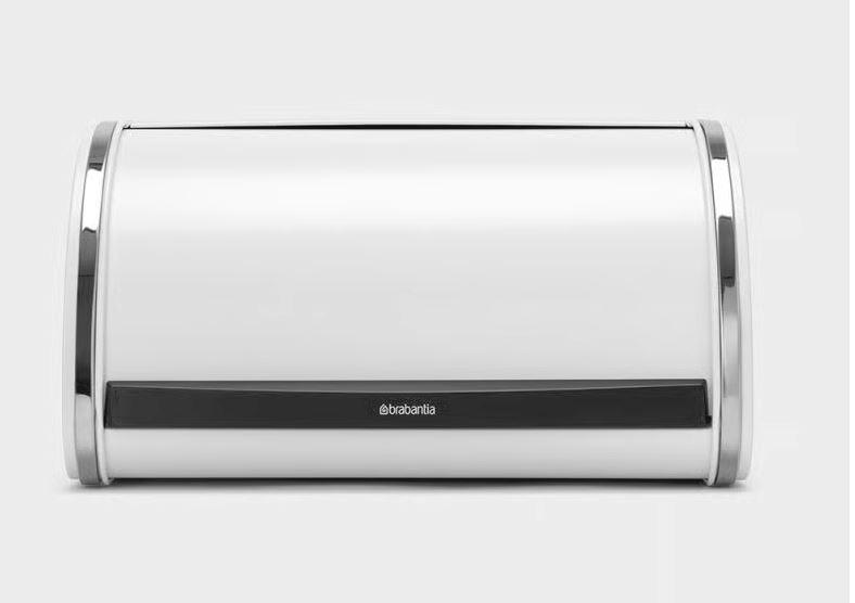 Brabantia Fém kenyérdoboz 1 kg ROLL TOP WHITE, fehér, 306044