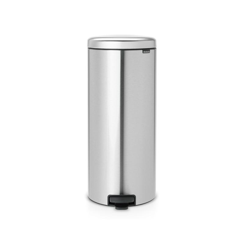 Brabantia Pedal Bin Newicon Matt Steel FPP, 30 liter, pedálos szemetes, 111822