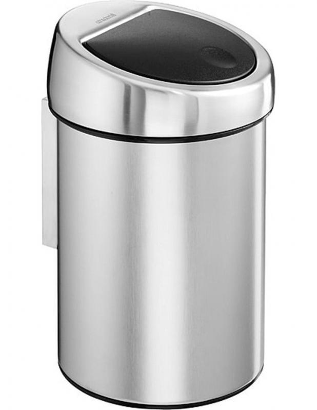 Brabantia TOUCH BIN patentos szemetes .3l MATT STEEL FPP, 378645