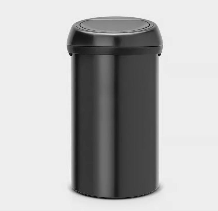 Brabantia TOUCH BIN patentos szemetes 60l MATT BLACK FPP, 402562