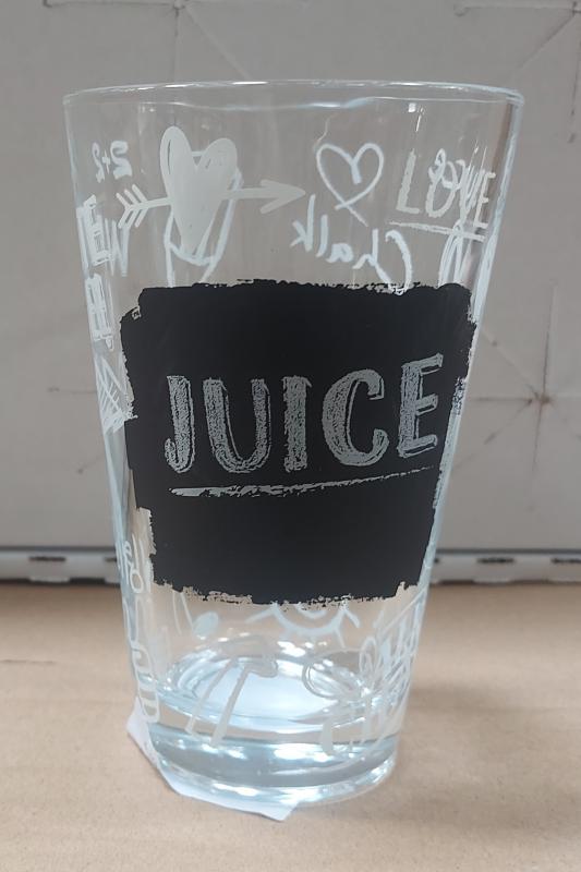 Cerve juice üdítős pohár, 31cl, üveg