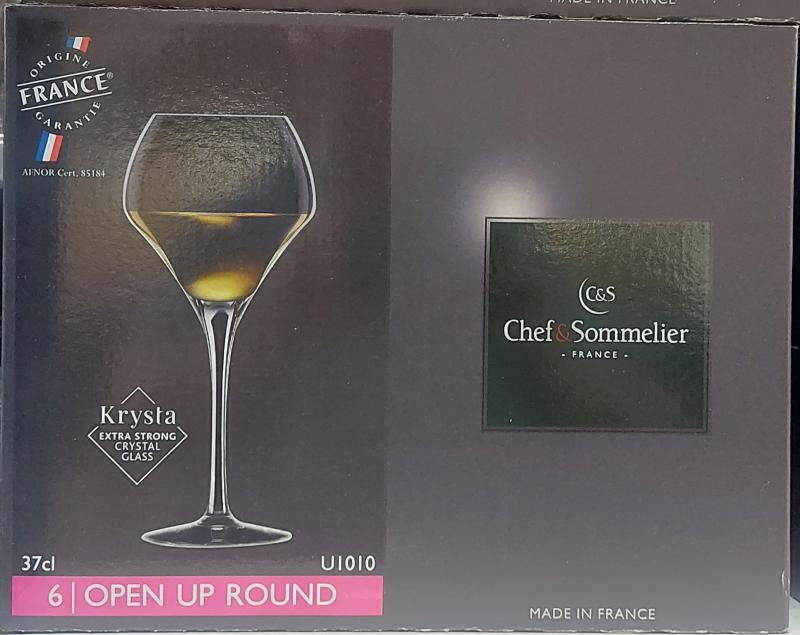 Chef Sommelier Open up round talpas pohár, 37cl 6db
