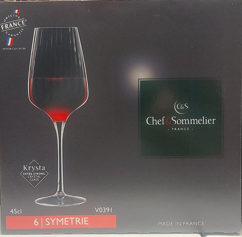 Chef Sommelier Symetrie boros pohár, tulip, 45cl, 6db