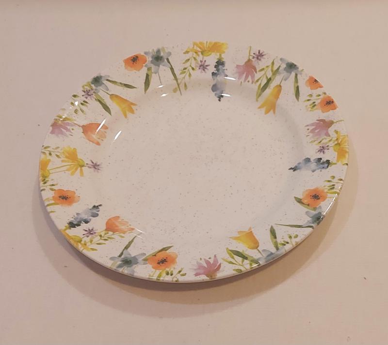 Churchill Aquarelle kerámia desszert tányér, 1db