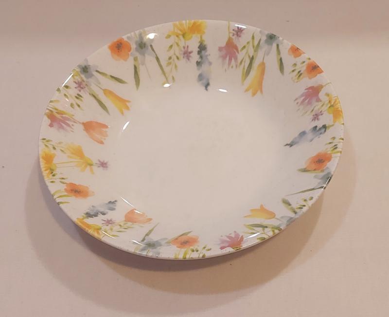 Churchill Aquarelle kerámia mély tányér, 1db