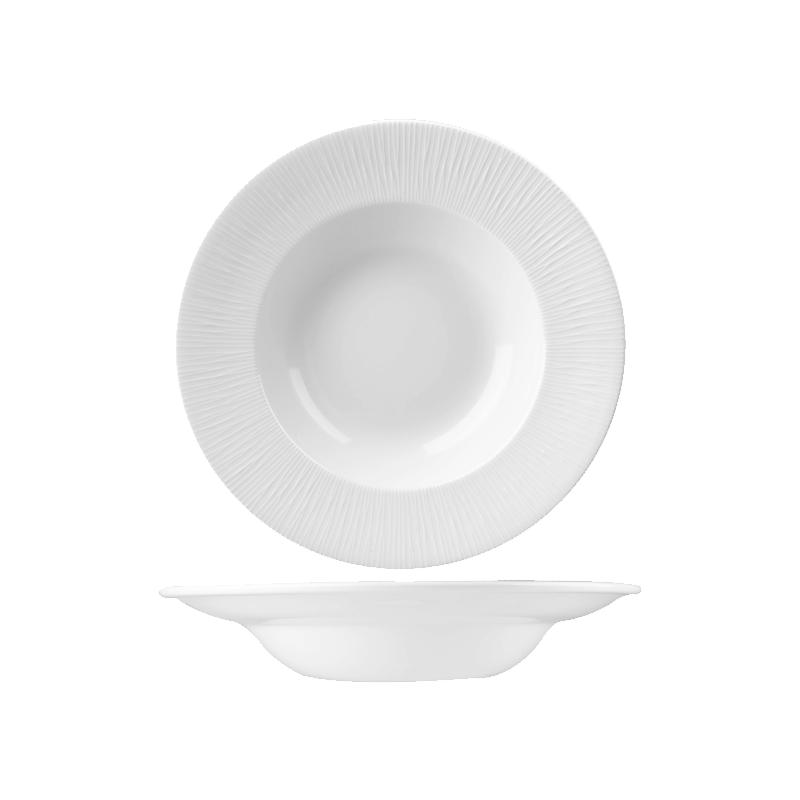 Churchill BAMBOO kerek mély tányér 28cm, széles perem 4,6dl WHBALWBL1