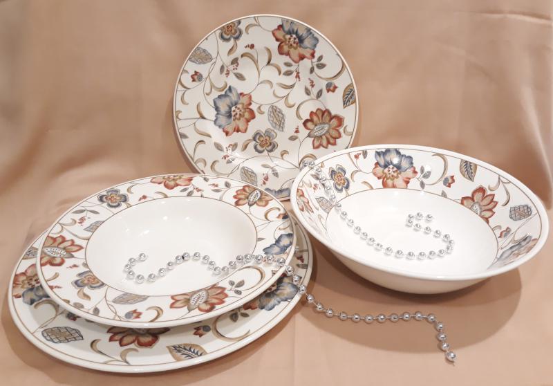 Churchill Jacobean 19 részes kerámia étkészlet, 407218