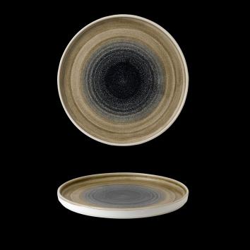 Churchill STONECAST AQUEOUS BAYOU kerámia peremes lapos tányér, walled 26cm 1db, SABTWP261
