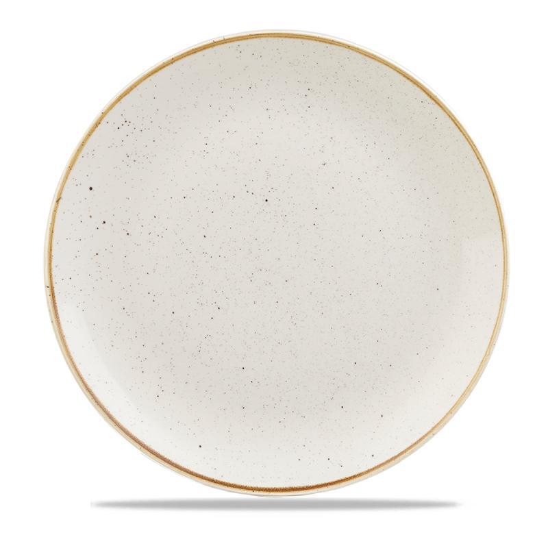 Churchill STONECAST BARLEY WHITE kerámia lapos tányér 28,8cm 1db, SWHSEV111
