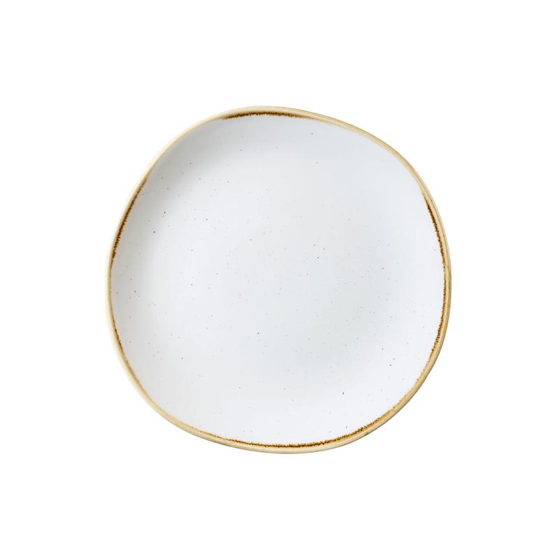 Churchill STONECAST BARLEY WHITE kerámia organic tányér 26,4 cm,1db, SWHSOG101