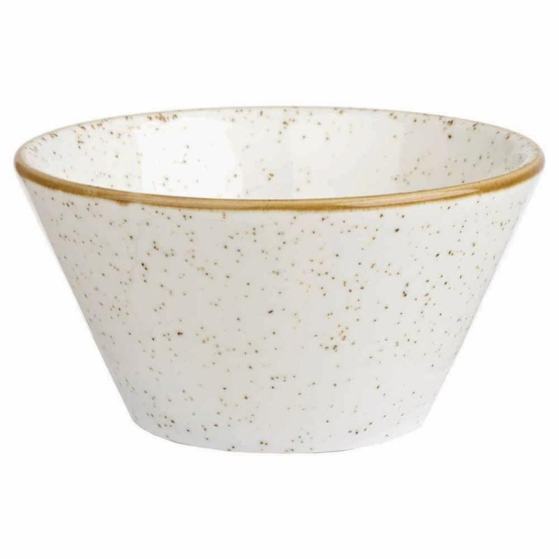 Churchill STONECAST BARLEY WHITE kerámia szószos tálka 9cl, 8cm 1db, SWHSSD31