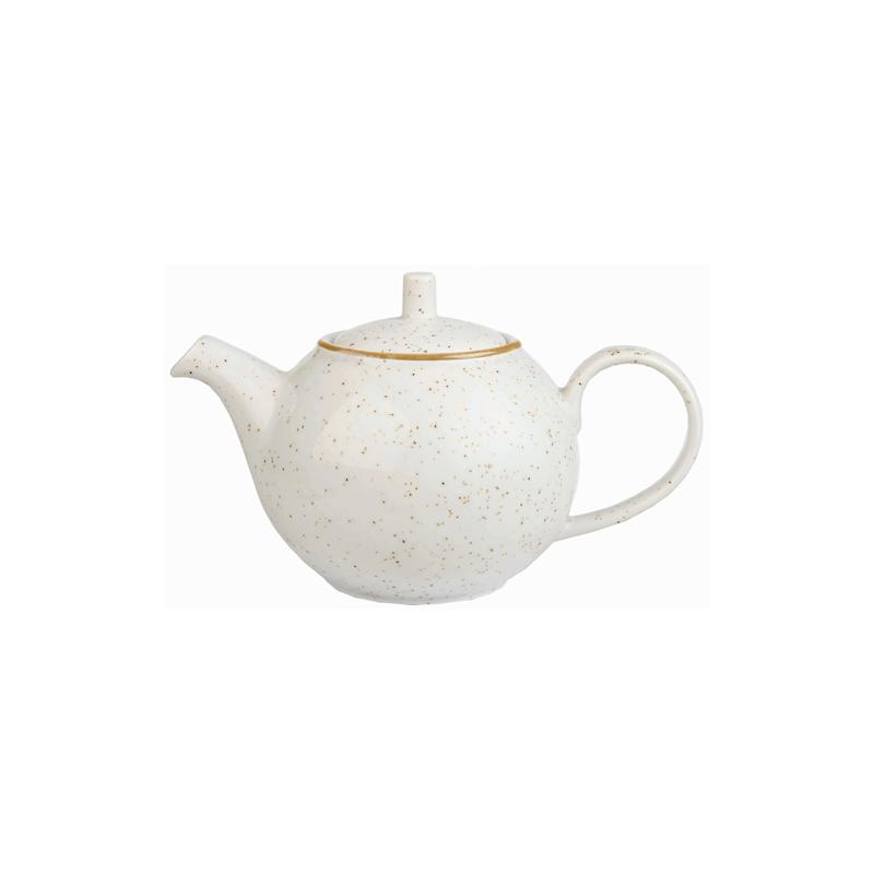 Churchill STONECAST BARLEY WHITE kerámia tea kiöntő 42cl 1db, SWHSSB151