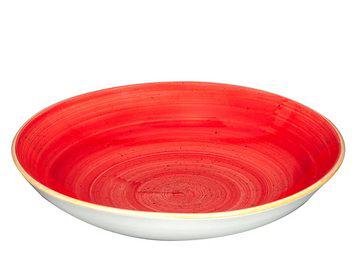 Churchill STONECAST BERRY RED kerámia mély tányér 24,8cm 1db, SBRSEVB91