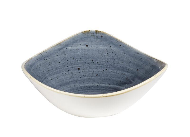 Churchill STONECAST BLUEBERRY kerámia kis háromszög salátás tálka 18cm, 1db, SBBSTRB71
