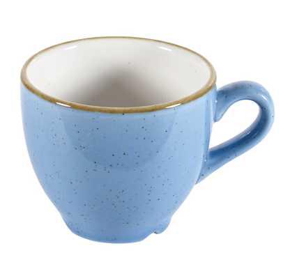 Churchill STONECAST CORNFLOWER BLUE kerámia csésze 9cl, ( Espresso ) 1 db, SCFSCEB91