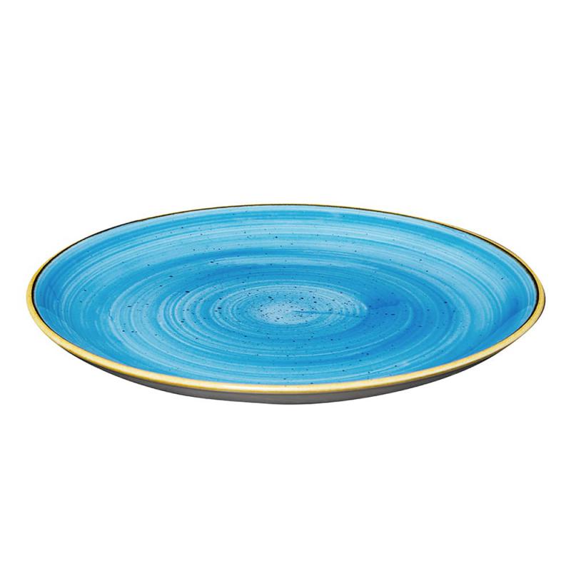 Churchill STONECAST CORNFLOWER BLUE kerámia lapos tányér 28,8cm 1db, SCFSEV111