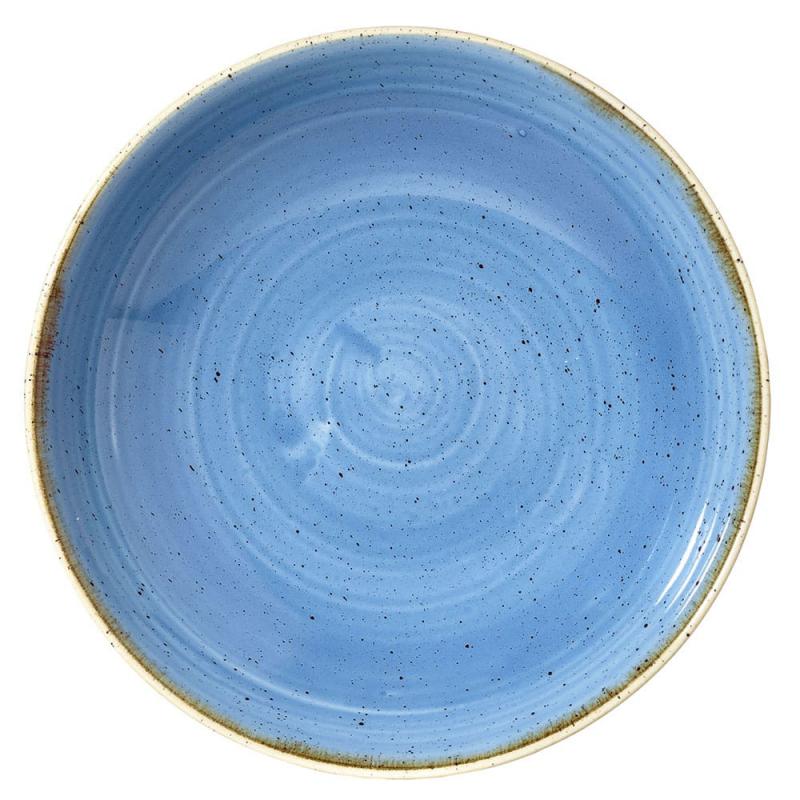 Churchill STONECAST CORNFLOWER BLUE kerámia mély tányér 24,8cm 1db, SCFSEVB91