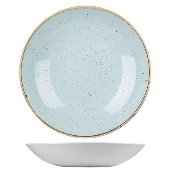 Churchill STONECAST DUCK EGG BLUE kerámia, kis méretű mély tányér, műzlis, 18,2cm,1db, SDESEVB71