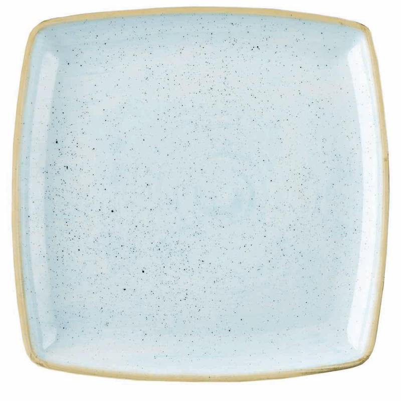 Churchill STONECAST DUCK EGG BLUE kerámia szögletes tál 26,8 x 26,8 cm 1db, SDESDS101