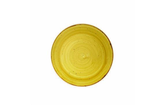 Churchill STONECAST MUSTARD kerámia desszert tányér 21,7cm 1db, SMSSEVP81