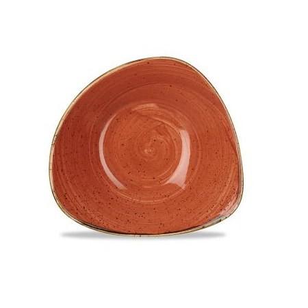 Churchill STONECAST ORANGE kerámia kis háromszög salátás tálka, 18cm, 1db, SSOSTRB71