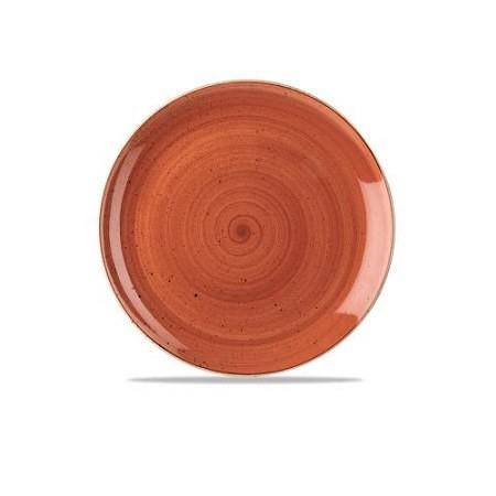 Churchill Stonecast ORANGE kerámia lapos tányér, 28,8 cm, 1 db, SSOSEV111
