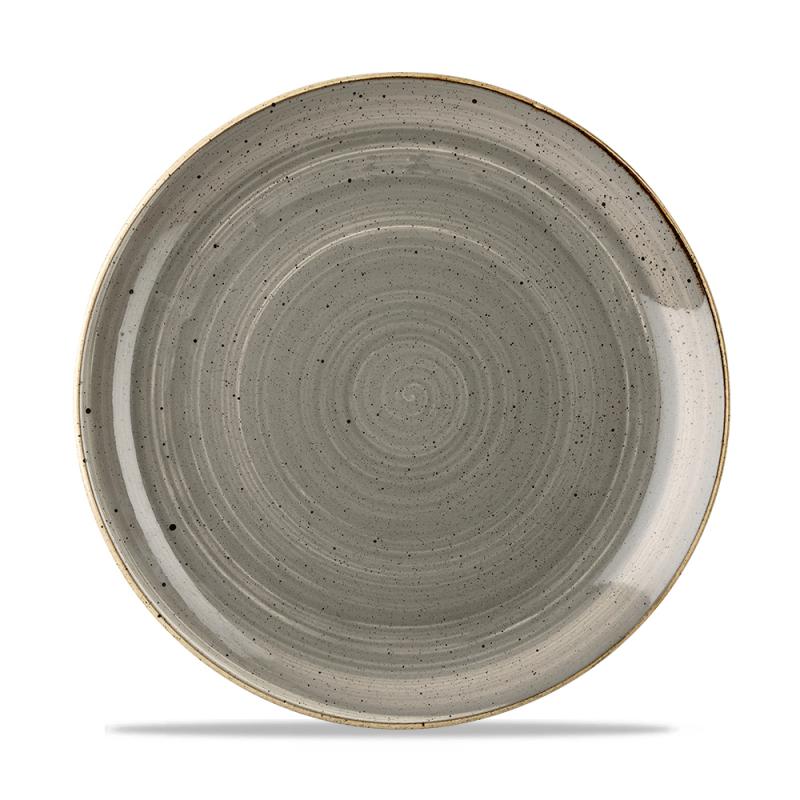 Churchill STONECAST PEPPERCORN GREY kerámia lapos tányér 26 cm 1db, SPGSEV101