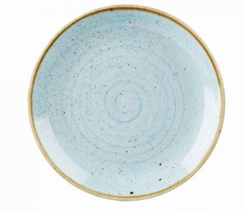 Churchill STONECAST tányér, DUCK EGG BLUE kerámia lapos tányér 28,8 cm 1 db, SDESEV111