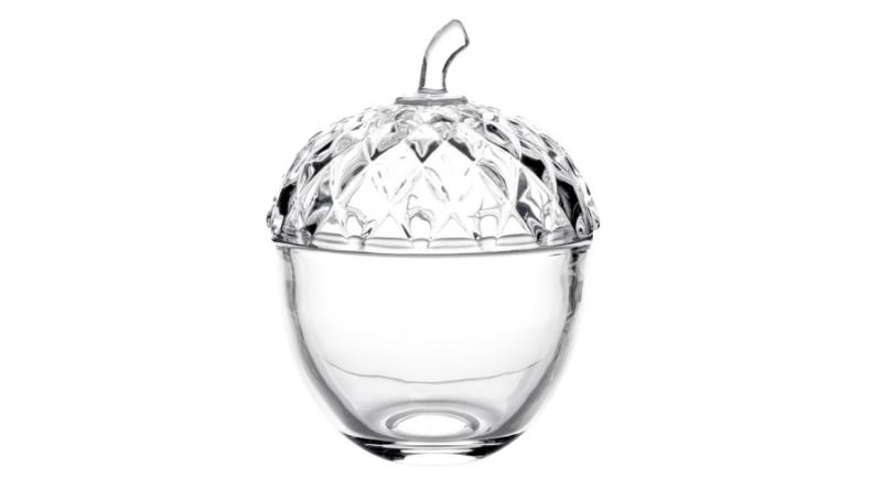 CLEEF.6GL4247 Üveg bonbonier makk fomájú, 11x152cm