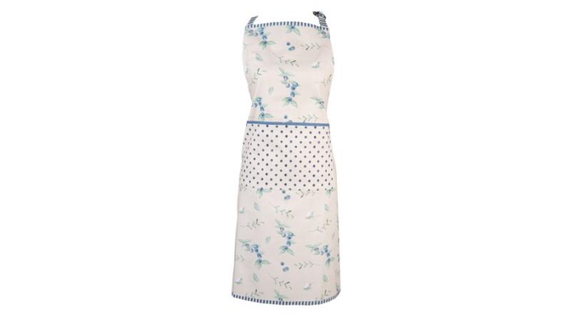 CLEEF.BBF41 Kötény 70x85cm 100% pamut, Blueberry Fields