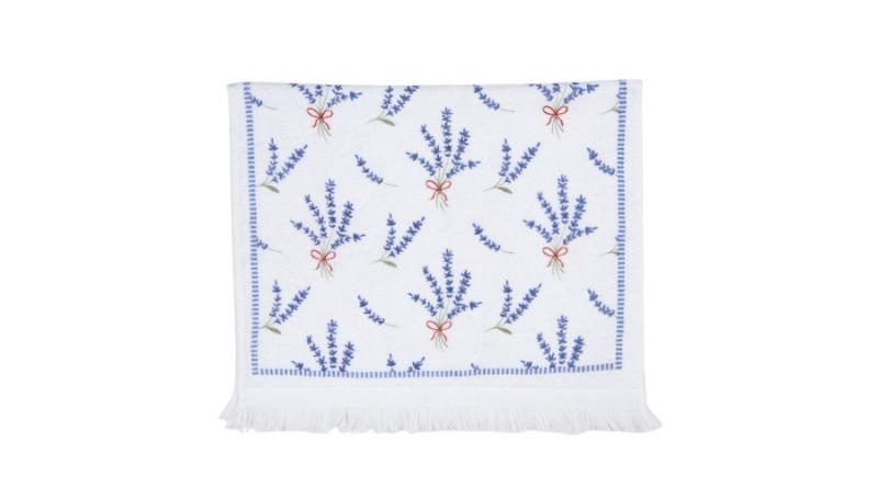 CLEEF.CT011 Konyhai kéztörlő 40x66cm, pamut, levendulás