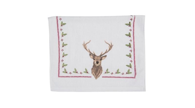 CLEEF.CTCOL Konyhai kéztörlő, 40x66cm, pamut, Cosy Lodge