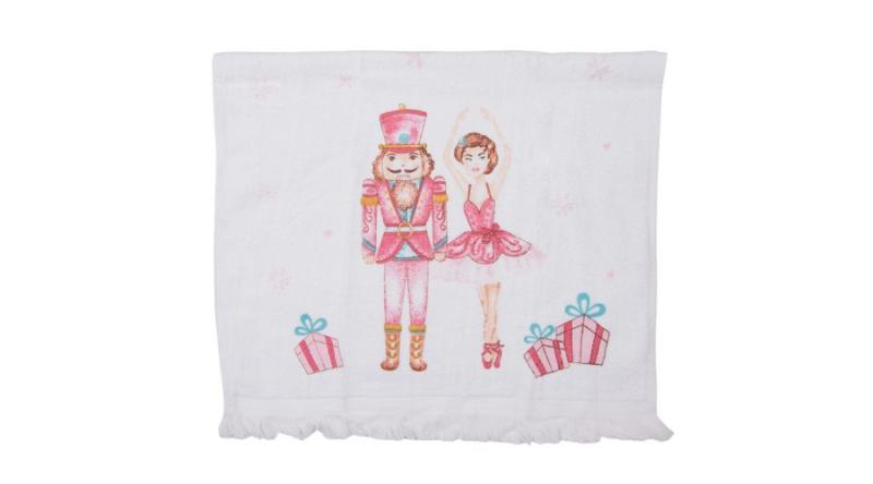 CLEEF.CTPNC Konyhai kéztörlő 40x66cm,pamut Pastel Nutcracker