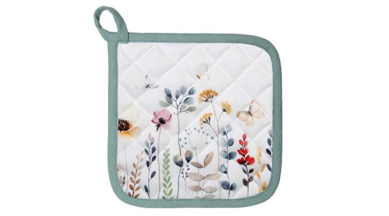 CLEEF.FOB45 Edényalátét 20x20cm, 100% pamut,Flowerbomb