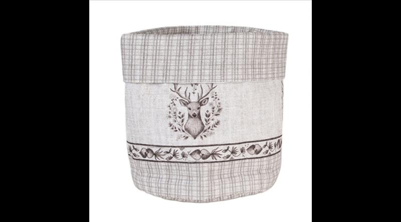 CLEEF.GTW50 Kenyérkosár15x16cm, 100% pamut, Gentle Wilderness