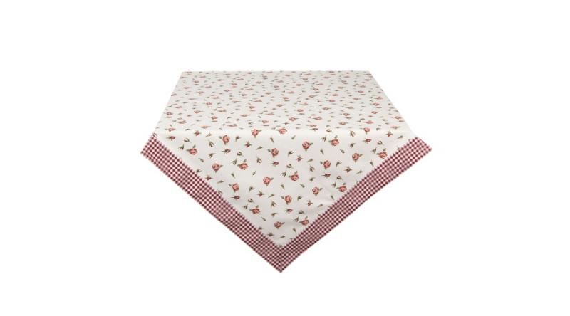 CLEEF.ROR03 Asztalterítő 130x180cm, pamut, Romantic Roses