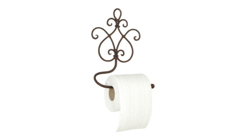 CLEEF.W40185 Fali WCpapír-tartó, fém,17x7x22cm