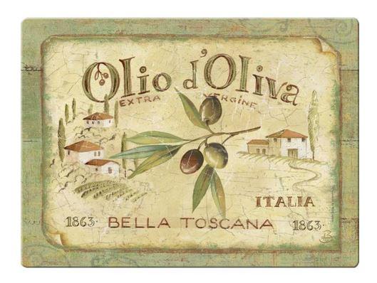 Creative Tops Olio d Oliva 4 db parafa tányéralátét 40x29cm