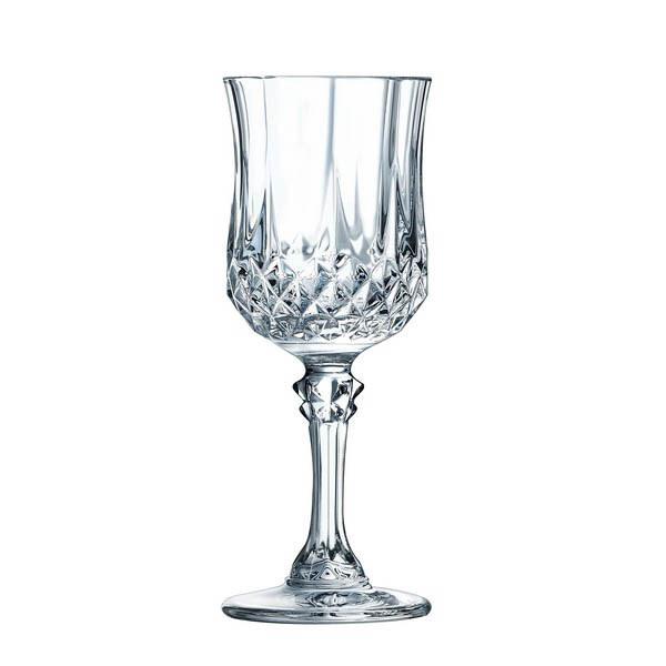 CRISTAL LONGCHAMP talpas likőrös pohár 6 cl, 6 db