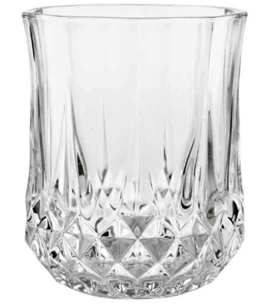 CRISTAL longchamp whiskys pohár, 32 cl, 4 db