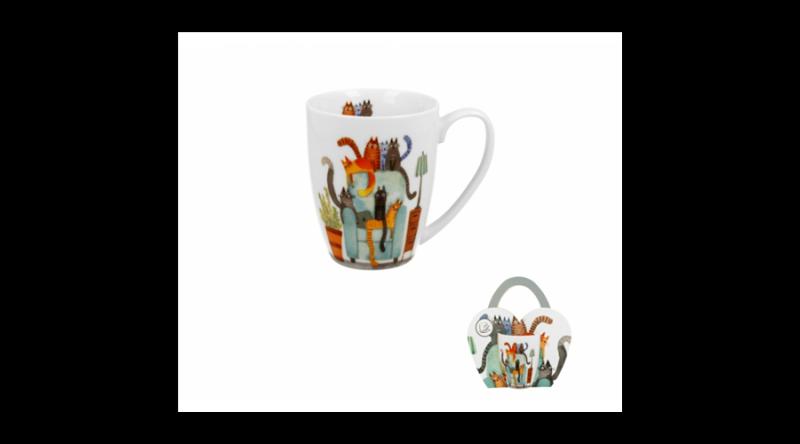 D.G.44126 Porcelánbögre 360ml, díszcsomagolásban, The Chair