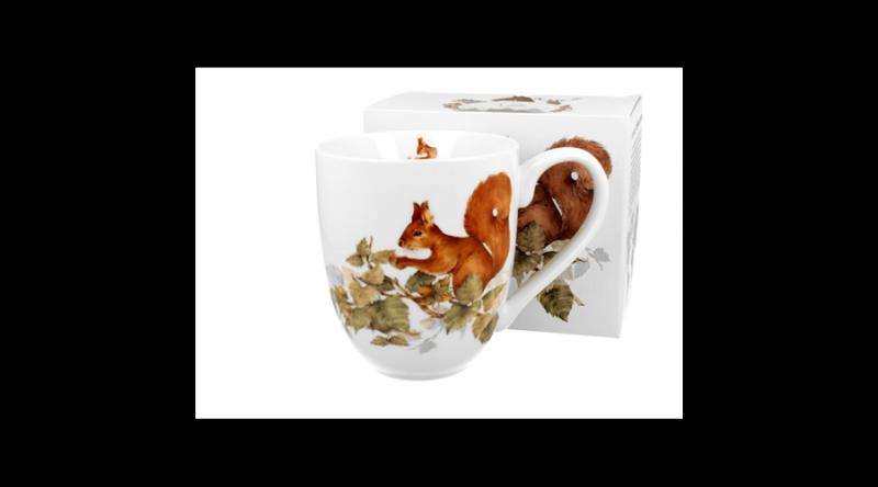 D.G.56525 Porcelánbögre 1000ml, dobozban, Squirrel