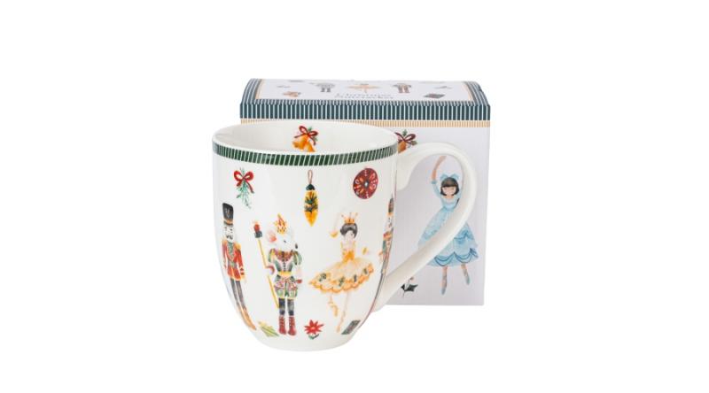 D.G.68337 Porcelánbögre 1000ml, dobozban, Nutcracker