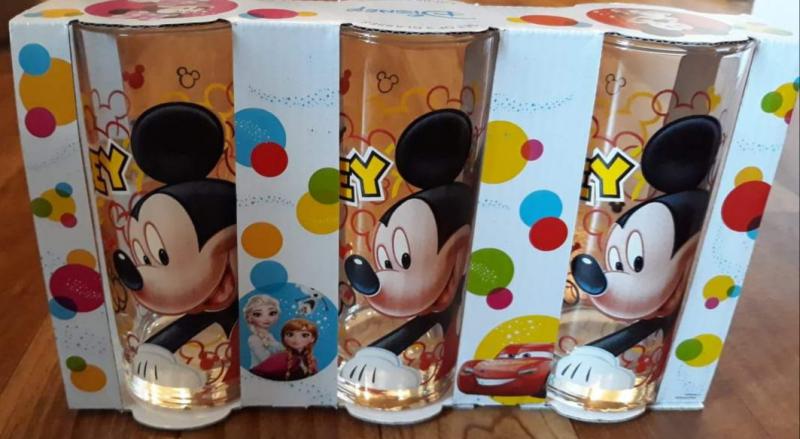 Disney Mickey üdítős pohár szett, 27 cl, 3db, 263003